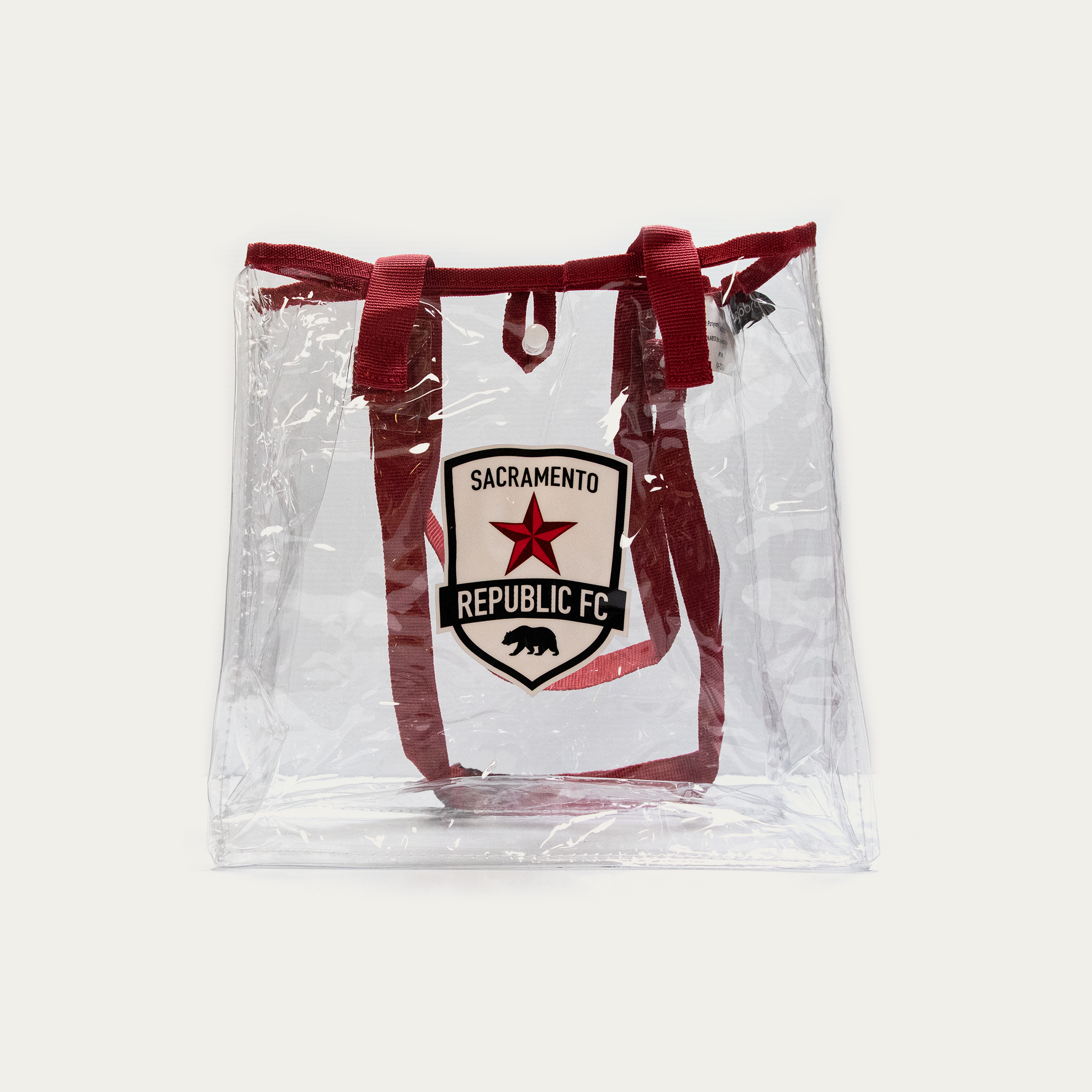 SRFC Clear Stadium Tote – Sacramento Republic FC Team Store