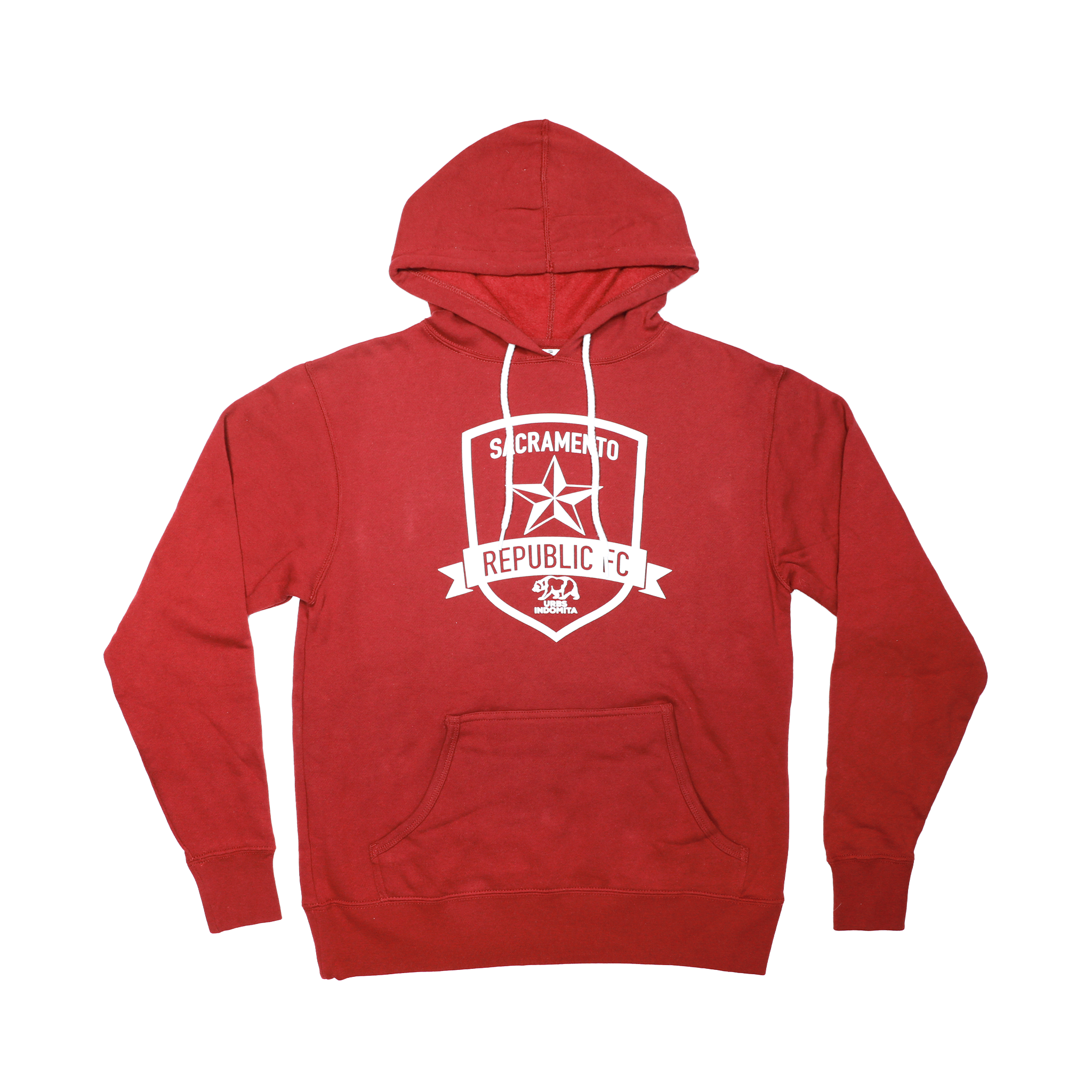 Red 2025 star hoodie